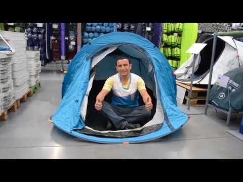 Tienda de campaña fácil de montar y barata. Tiende Quechua de Decathlon 2  Seconds