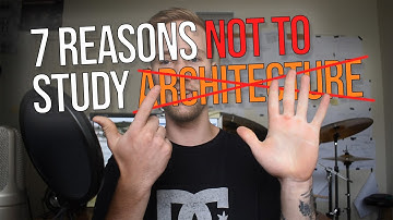 7 Reasons NOT TO Study Architecture – The Worst Things About Architecture School | SAS Podcast 12
