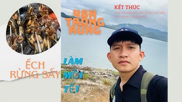 48H TRONG RỪNG BẮT ẾCH SẤY VỀ ĂN TẾT - Sinh Tồn Trong Rừng Sâu Dami Bình Thuận