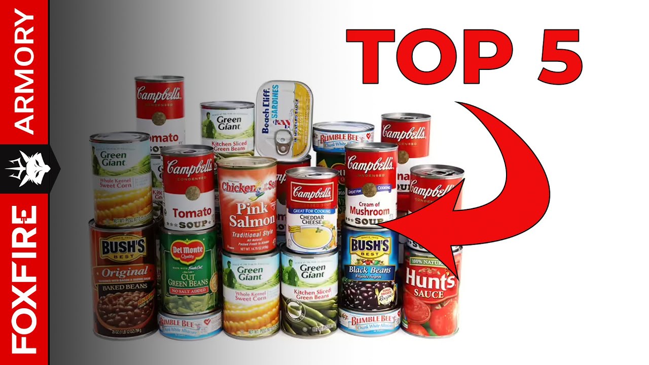 TOP 5 Canned Goods to Stock Up on Before They're Gone! YouTube