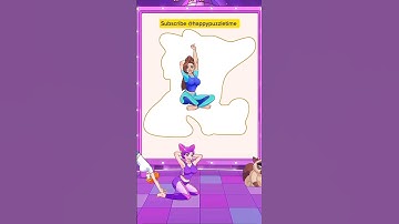 Brain Test; Pose Puzzle - LEVEL 22 | Happy Puzzle Time #puzzle #ytshorts #games