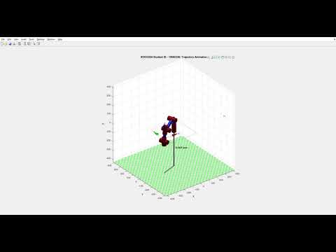 ROCO224 Robot Arm Trajectory Tracking