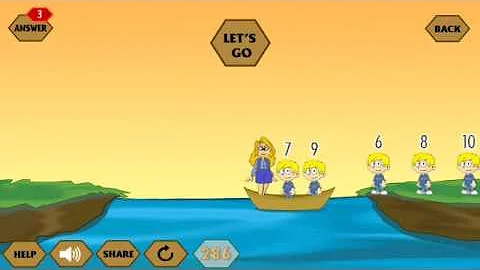 River Crossing IQ Logic 2 :  Mother and her 5 Sons