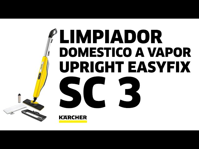 Maneras de uso de accesorios en limpiadora de Vapor SC1 Kärcher EQA León