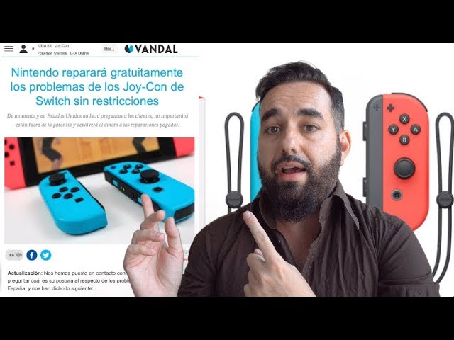 Nintendo pacta con UE arreglar gratis mandos defectuosos de Switch aunque  haya vencido la garantía legal