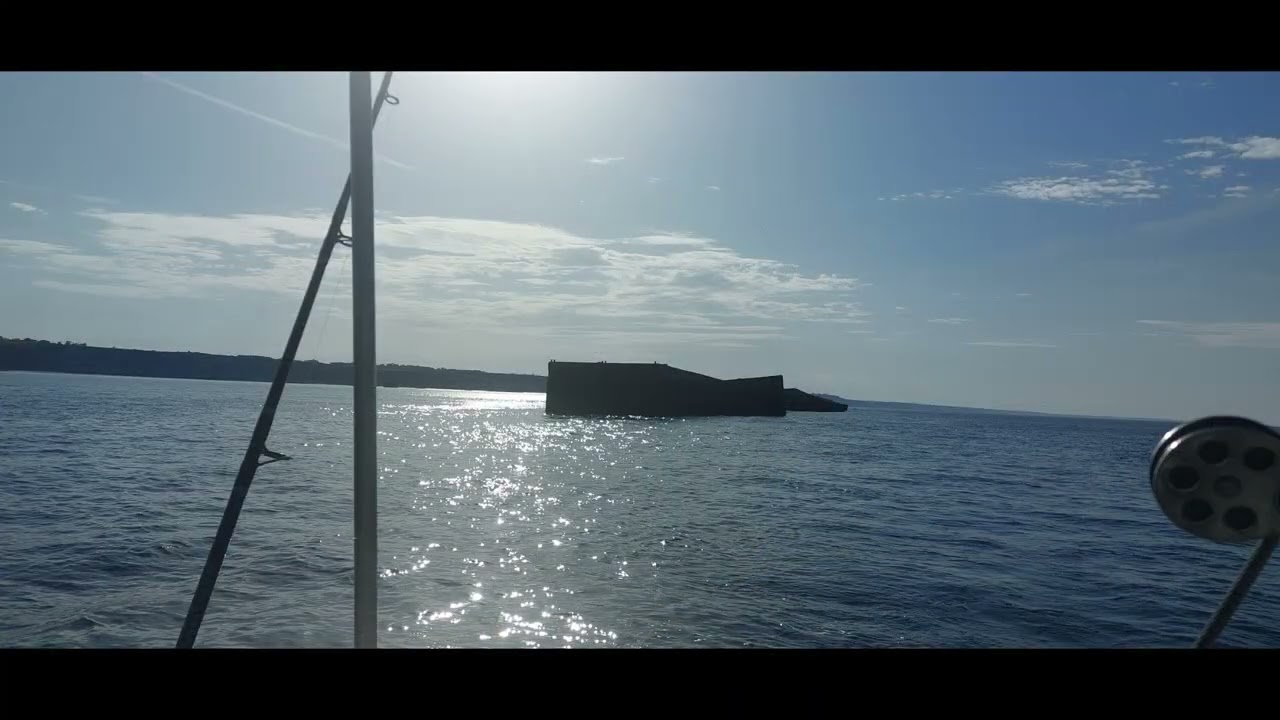 ⁣Balade à Arromanches avec du beaux temps.