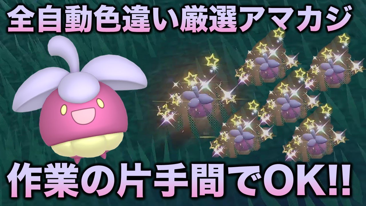 Fully Automatic!! Color Selection] Amakaji Edition!! [Pokémon SV