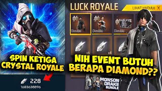 SPIN CRYSTAL ROYALE LAGI! Spin Event Monson Orakii Dan Event Crystal Royale