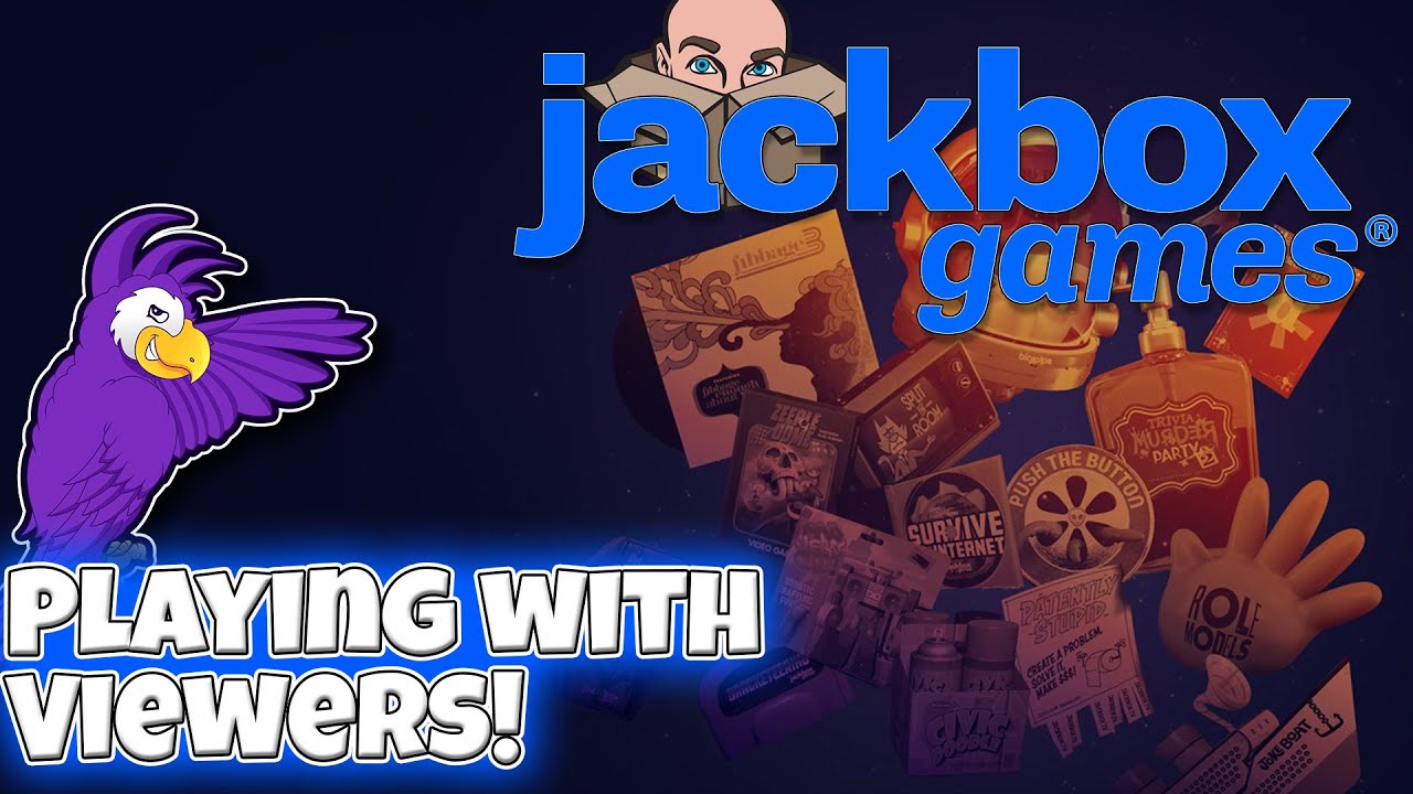 Play on your phone with me FOR FREE! Jackbox Party Pack With Viewers!