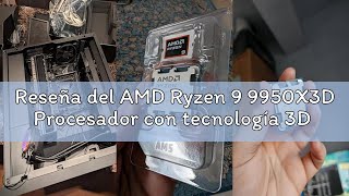 Reseña del AMD Ryzen 9 9950X3D Procesador con tecnología 3D V-Cache, 16 núcleos/32 subprocesos, cach