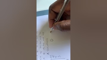 HIGHEST COMMON FACTOR(HCF)