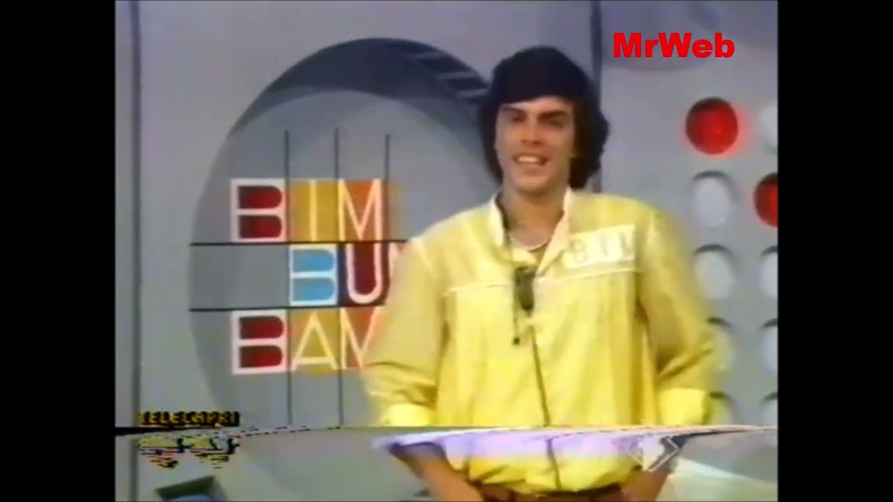 Bim Bum Bam    -   1982 -  Teresa Iaccarino, Paolo Bonolis, Sandro Fedele e Marina Morra