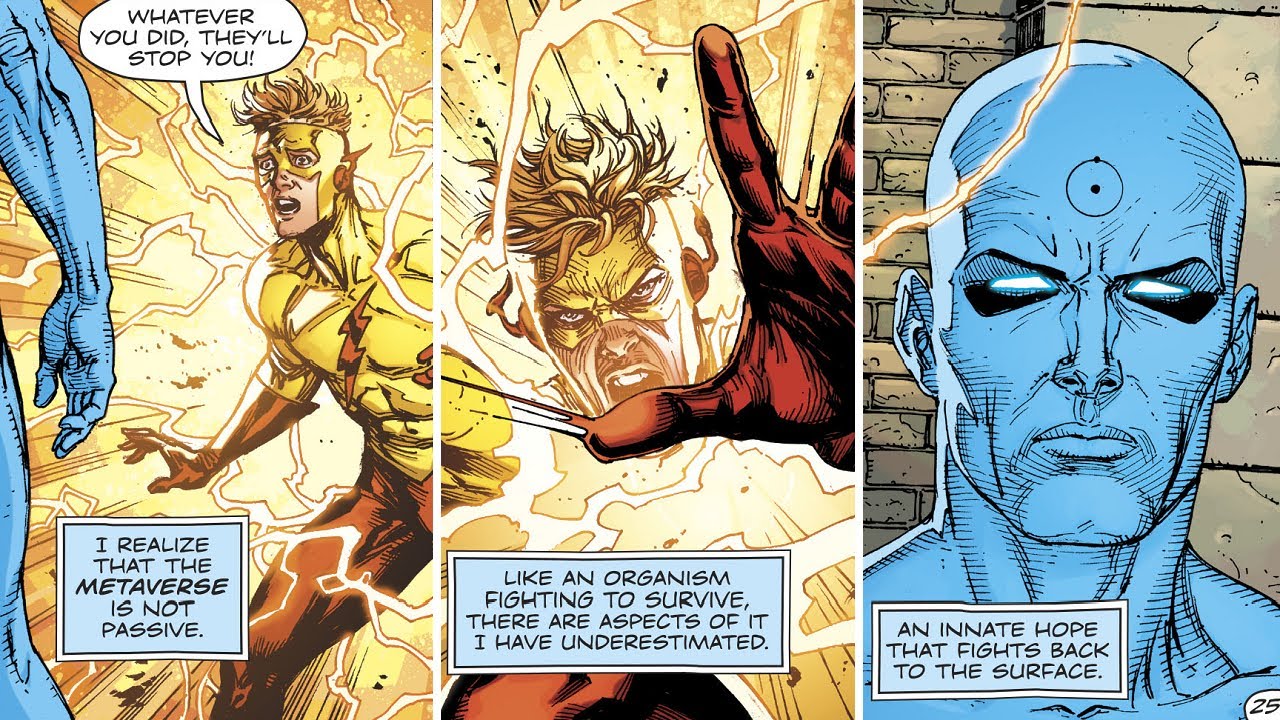 Dr. Manhattan Explains How He Changed the DC Universe