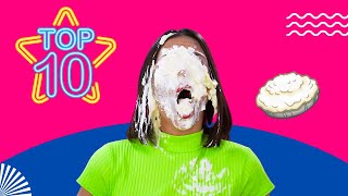 Top 10 Female PIES TO THE FACE of ALL TIME! 🫸😶‍🌫️🫷