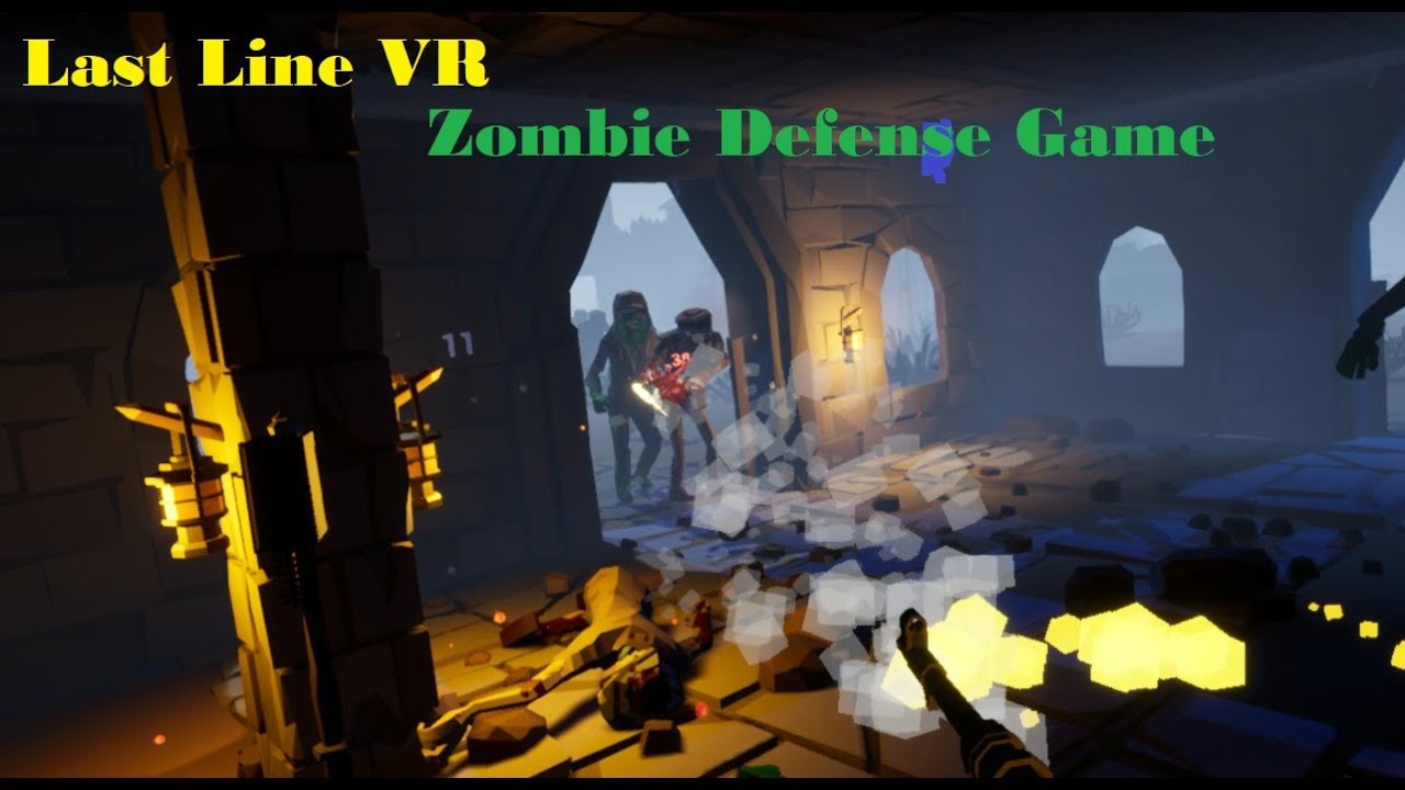 Last Line VR Zombie Defense Game on Index - YouTube