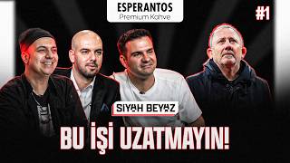 Sergen Yalçın Beşiktaş'ta olmayı hak etmiyor | Ali, Semih, Batuhan | Siyah Beyaz #1