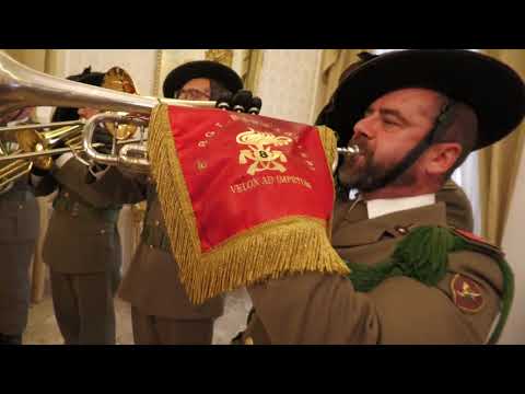Video Presentazione di CalendEsercito 2026 LO GIURO! nel Palazzo Salerno a Napoli