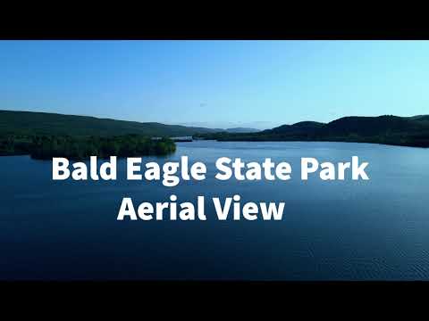 Bald Eagle State Park, Pennsylvania || Aerial View ||