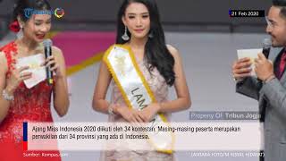 Pricilia Carla Yules Raih Mahkota Miss Indonesia 2020