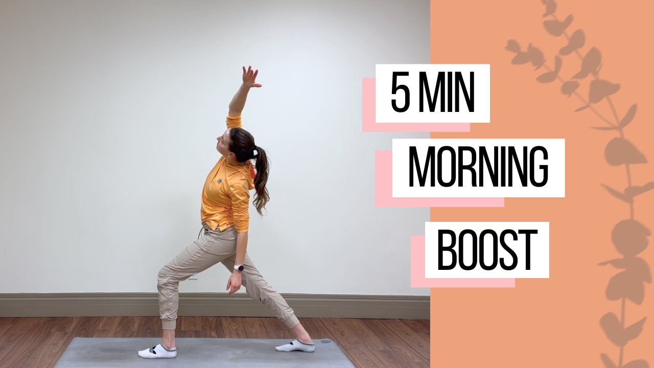 5 Min Energy Boost - Quick & Energizing Stretch Routine