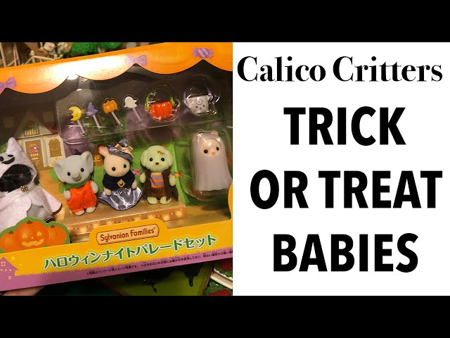 Calico Critters HALLOWEEN NIGHT PARADE unboxing! Sylvanian