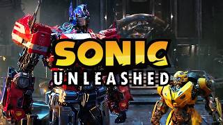 Bumblebee Cybertron Scene but with Sonic Unleashed intro music