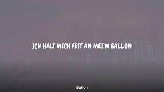 Clueso - Ballon (Lyrics)