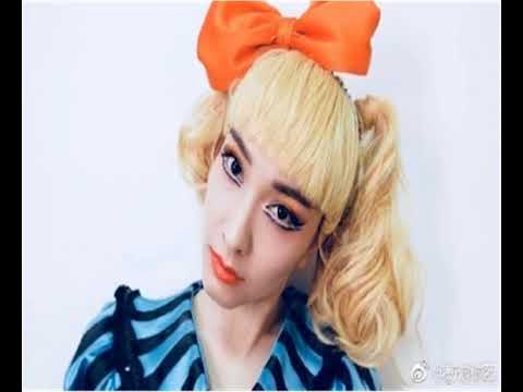 吴昕金发浓妆cos芭比娃娃，被吐槽以为是个男的