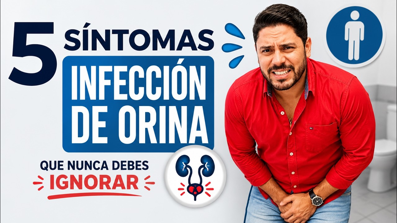 Miniatura del video: 5 Síntomas de INFECCION URINARIA que NO debes ignorar