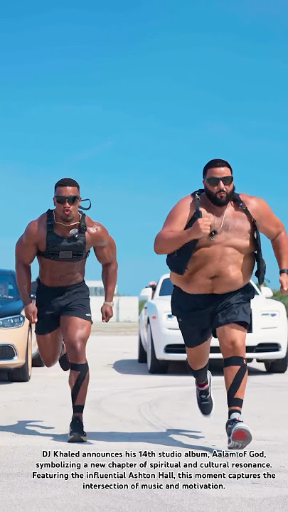 @djkhaled and @ashtonhall are in full album mode—faith, fire, and global impact. God DID.