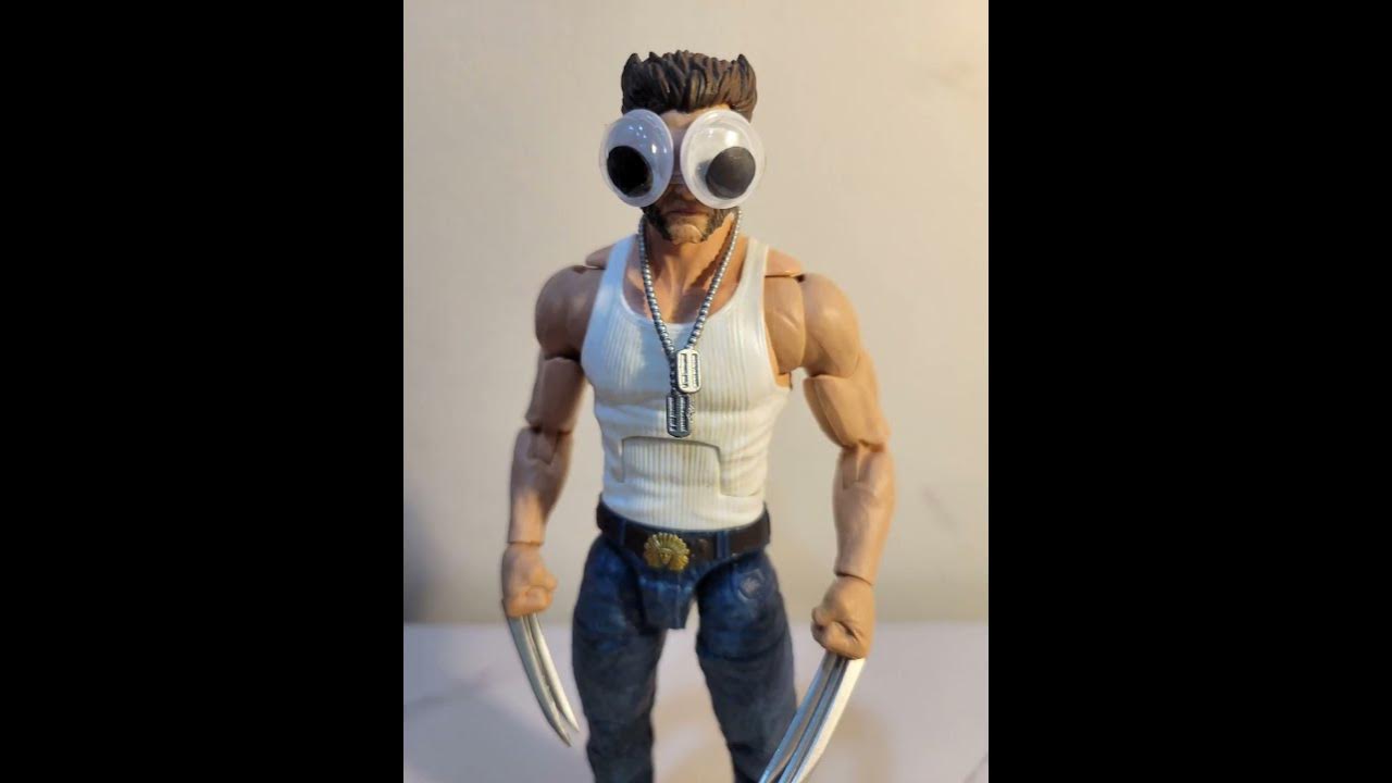 Hugh Jackman Comes Alive (Action Figure Stop Motion) shorts YouTube