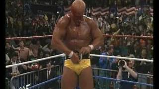 Wrestlemania 7 WWF Historical Moment (HD)