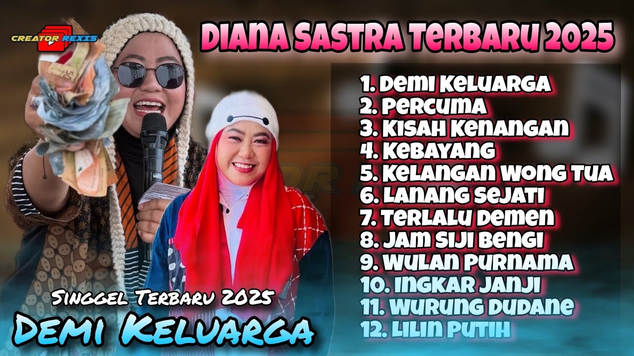 TARLING HIST TERBARU ( DEMI KELUARGA DIANA SASTRA) FULL ALBUM PILIHAN DIAN PRIMA - MUSIK TARLINGAN