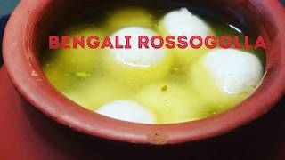 Bengali Rasogolla - Most Famous Traditional Bengali Sweet Rasgulla Recipe @ BULBUKITCHEN