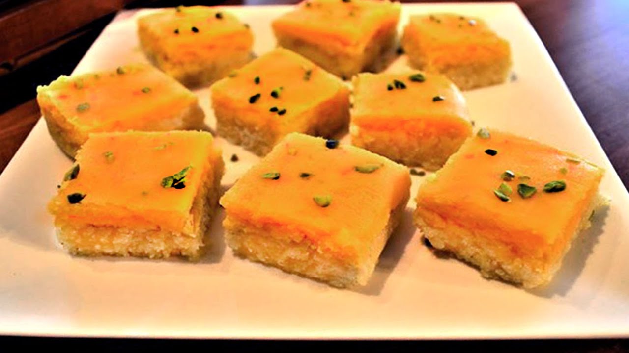 Easy Microwave Milk Powder Burfi YouTube