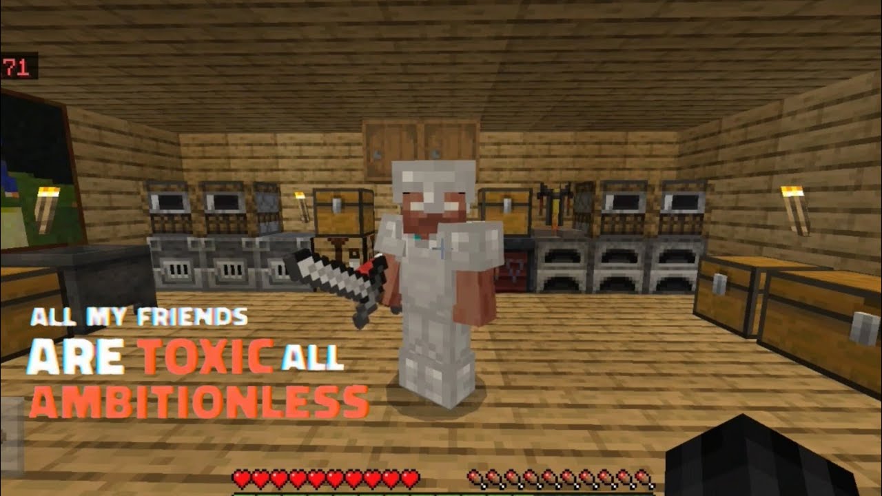 All of my friends are toxic edit |Minecraft|  #nottechgamer @NotTechGamer