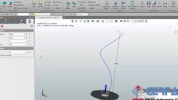 Spiral Helix in ZW3D