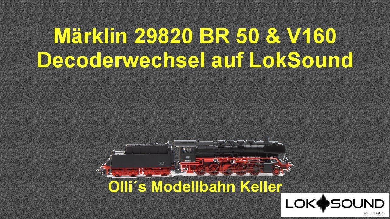 NEU MMI 40 Lokvorstellung Märklin 29820 – BR 50 2362 - (20210412)