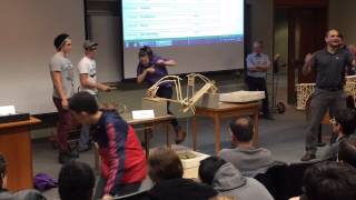 Bridge building competition 2015
