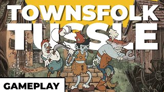 You can't buy this game I love - Townsfolk Tussle - 3 Player Gameplay screenshot 4