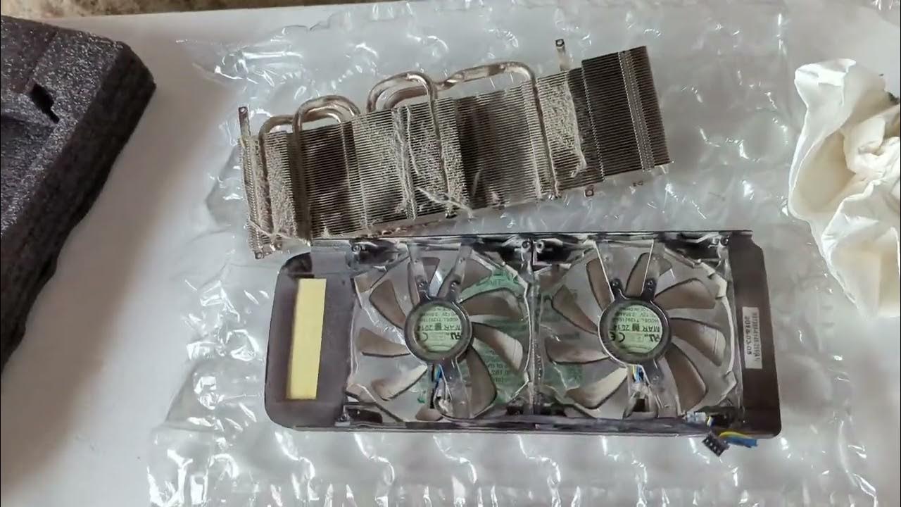 Changement de la pâte thermique et dépoussiérage d