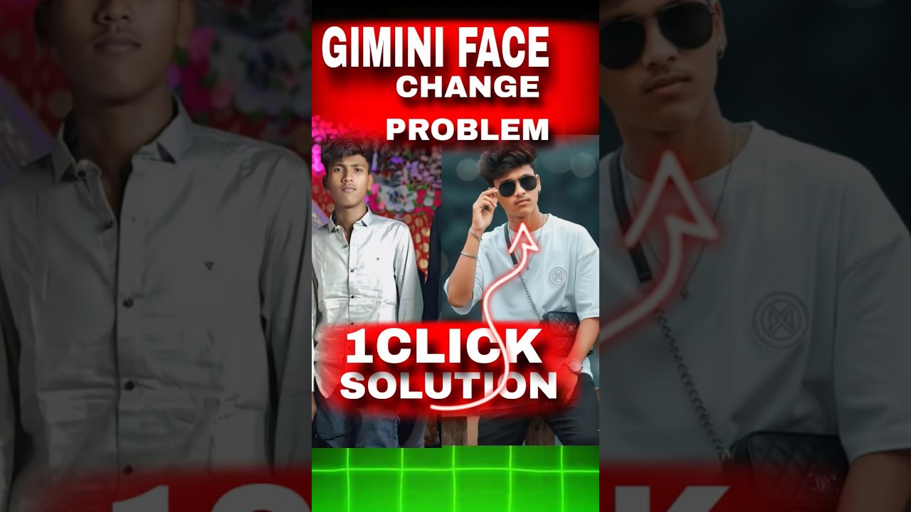 “Gemini Face Change Problem 😭 | Fix Now!”