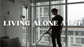 my new morning routine | living alone at 21