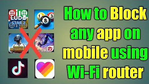 How to block mobile apps using Wi-Fi router | Block any app or website on TP-LINK Wi-Fi router