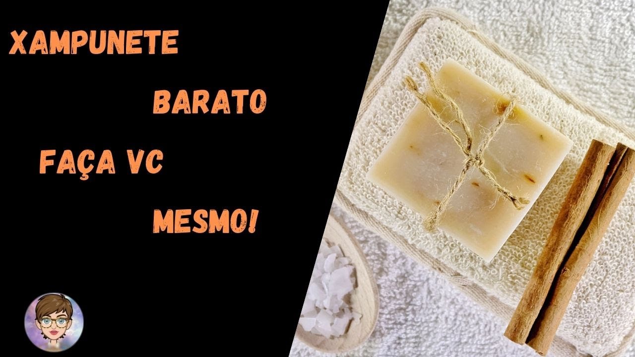 Aprenda a fazer um xampu/sabonete sólido natural barato, com aveia e alecrim!