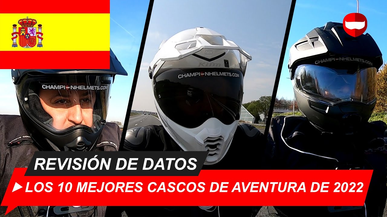 Los 10 mejores cascos de aventura de 2022 - Revisión prueba en carretera - Champion Helmets -