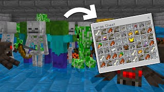 สอนสร้างฟาร์ม Monsters ใน Minecraft Bedrock Edition 1.19