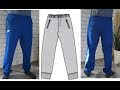 Как сшить мужские спортивные брюки из трикотажа SEW NON-STOP