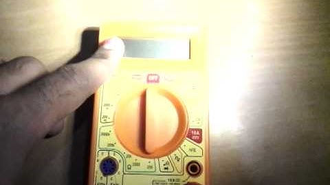 Analog vs Digital Multimeter