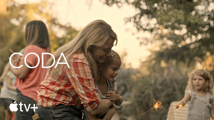 CODA — "You're All I Need To Get By" - A Music Video with Deaf West Theatre | Apple TV+